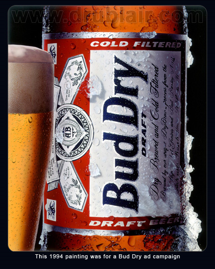 bud dry painting